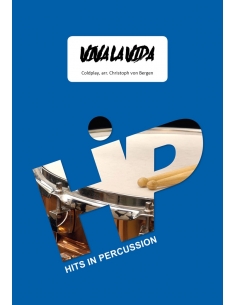 Viva La Vida, Coldplay, arr. Christoph Von Bergen, HIP Hits in Percussion. Score and separate parts.