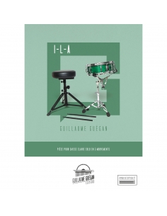 I-L-A, pièce pour caisse claire solo en 3 mouvements, de Guillaume Guégan.