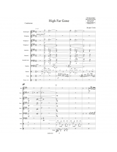 High Far Gone - partitions pour ensemble de percussions - de Jacopo Costa.
Guillaume Guégan Editions. 2