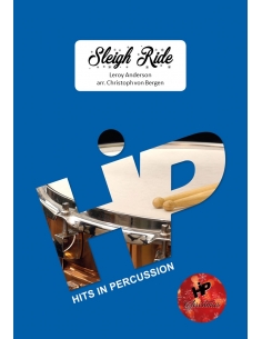 Sleigh Ride - Leroy Anderson, arr. Christoph Von Bergen - HITS in PERCUSSION. Partition pour ensemble de percussions.