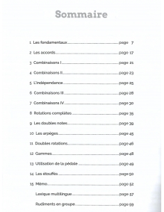 RUDIMENTS - 4. Vibraphone et marimba à quatre baguettes, de Thierry DELERUYELLE. Méthode de claviers à percussion. 2