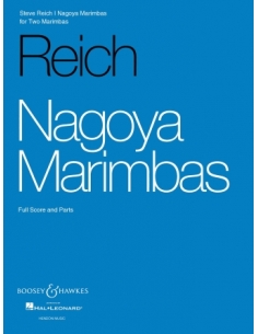 Nagoya Marimbas, de Steve REICH. Partition pour duo de marimba.