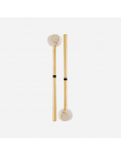 Battes de grosse caisse Promark Performer PSMB3S. Tête soft, diamètre moyen.