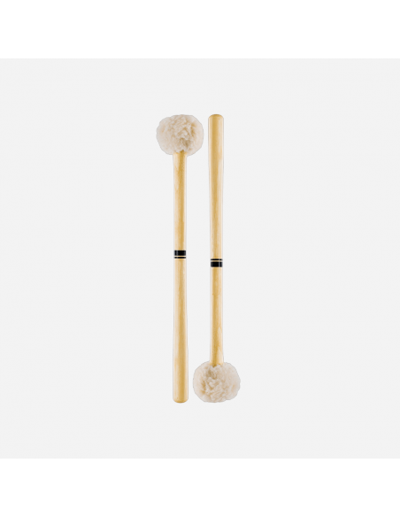 Battes de grosse caisse Promark Performer PSMB3S. Tête soft, diamètre moyen.