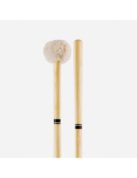 Battes de grosse caisse Promark Performer. SOFT - Moyen.