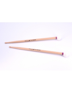 Baguettes multi-percussion timbale / caisse claire