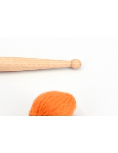 RESTA-JAY vibraphone snare multipercussion mallets - hard clear 2