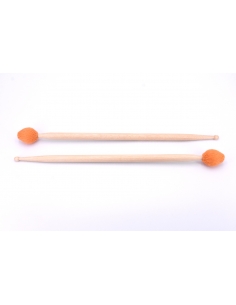 Baguettes multipercussion vibraphone caisse claire - dur clair
