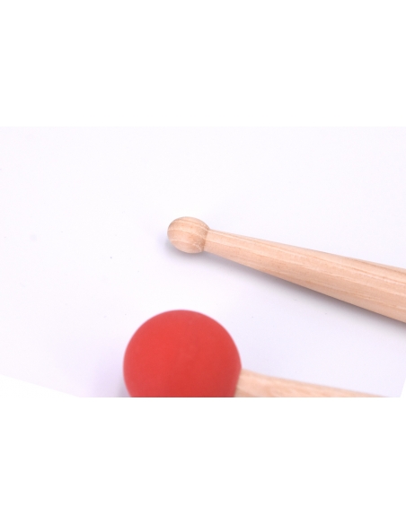 Baguettes multipercussion xylophone caisse claire - médium dur
