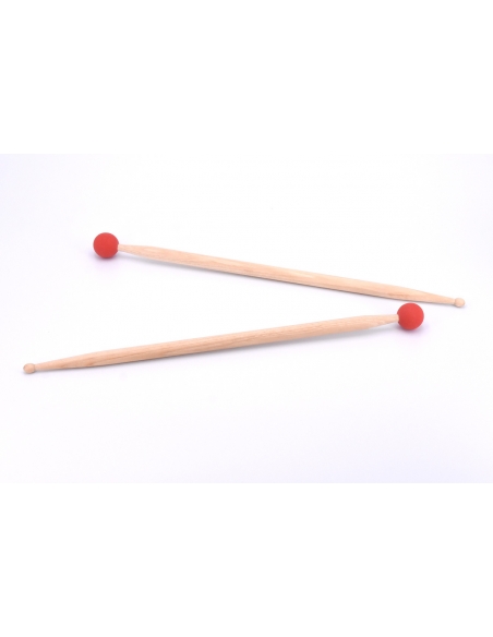 Baguettes multipercussion xylophone caisse claire - médium dur