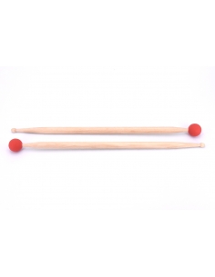 Baguettes multipercussion xylophone caisse claire - médium dur