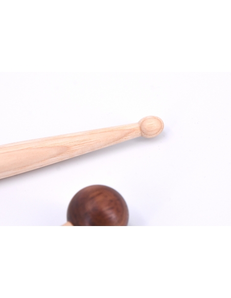 Baguettes multipercussion xylophone caisse claire - dur brillant