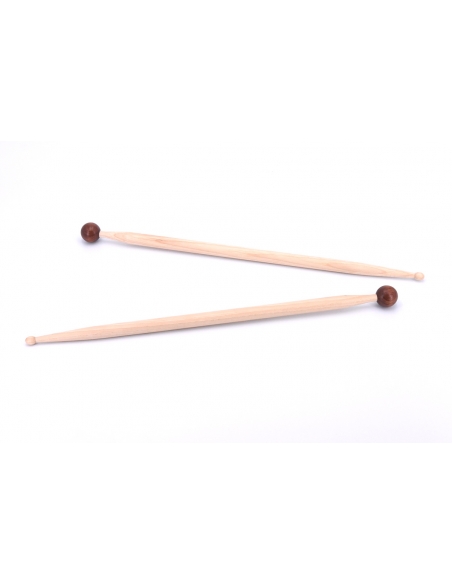 Baguettes multipercussion xylophone caisse claire - dur brillant