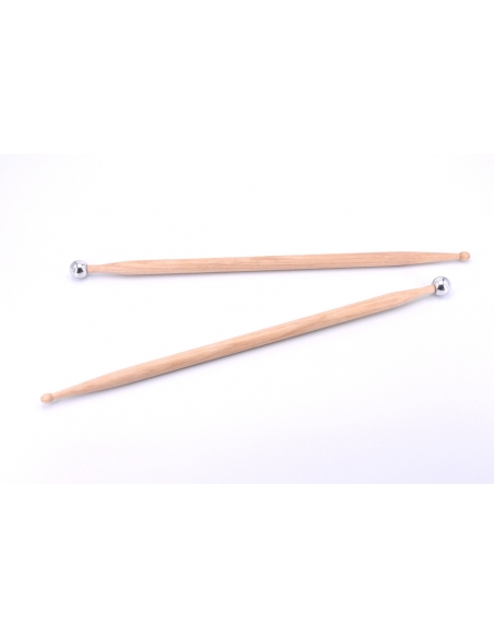 Baguettes multipercussion glockenspiel caisse claire - aluminium 20 mm