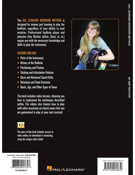 Hal Leonard Bodhran Method, Amy Richter.