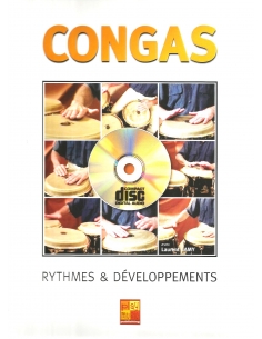 Congas, rythmes et développements (avec CD) - Laurent LAMY