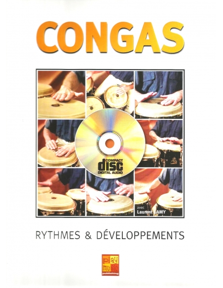 Congas, rythmes et développements (avec CD) - Laurent LAMY