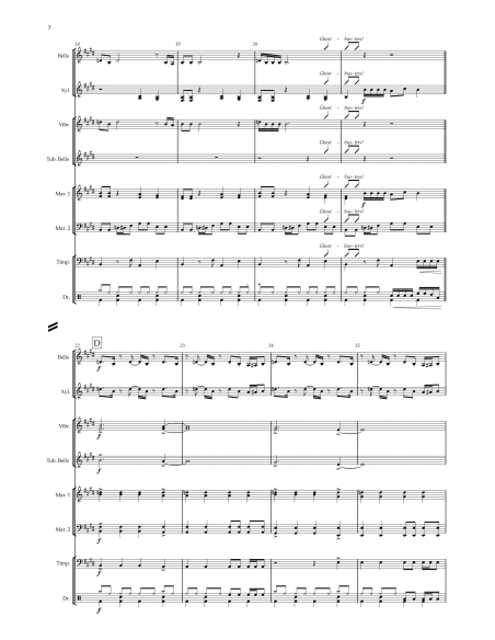Ghostbusters theme - arr. Florian Kirchner - HITS in PERCUSSION