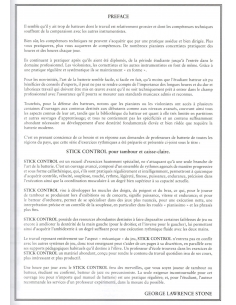 Stick control pour tambour et caisse claire - George Lawrence STONE 2