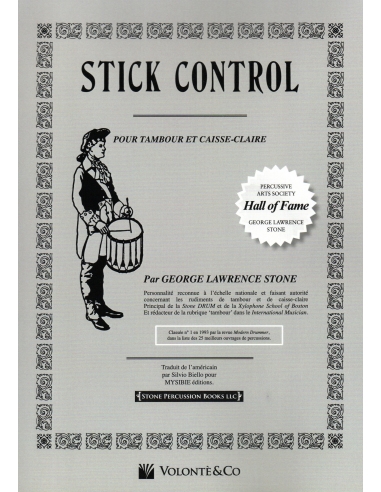 Stick control pour tambour et caisse claire - George Lawrence STONE