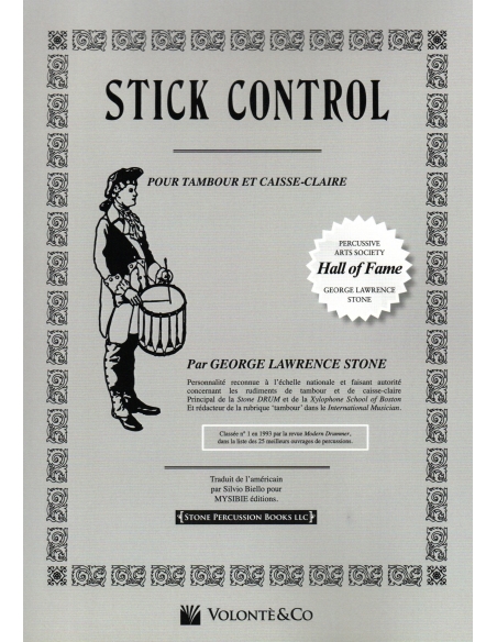 Stick control pour tambour et caisse claire - George Lawrence STONE
