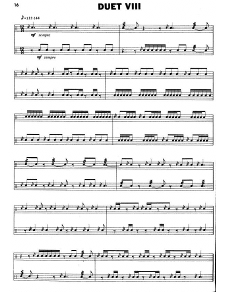 Intermediate duets for snare drum - Garwood WHALEY Intermediate duets for snare drum - Garwood WHALEY