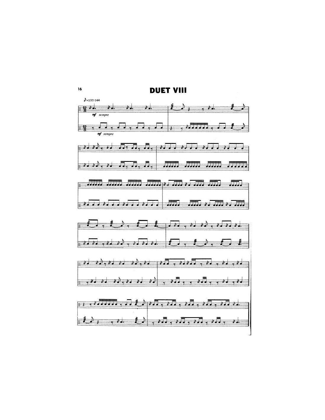 Intermediate duets for snare drum - Garwood WHALEY Intermediate duets for snare drum - Garwood WHALEY