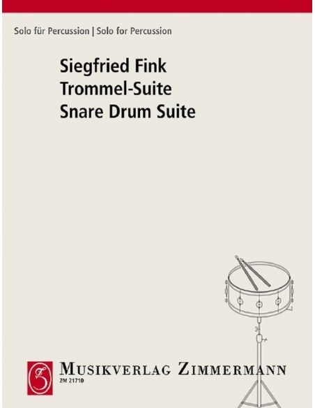 Trommel-Suite, snare drum suite - Siegfried FINK.