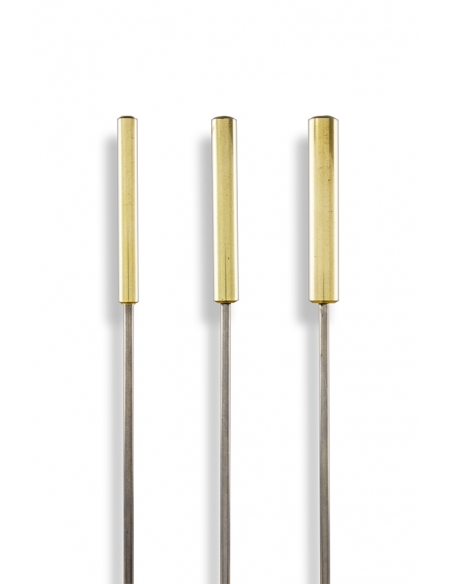 GROVER 3 Brass Tubular triangle beaters set GROVER 3 Brass Tubular triangle beaters set