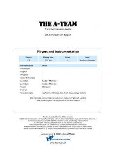 The A-Team (L'Agence Tous Risques) - Arr. Christoph von Bergen - HITS in PERCUSSION 2