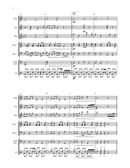 Meet The Flintstones (La Famille Pierrafeu) - arr. Florian Kirchner - HITS in PERCUSSION