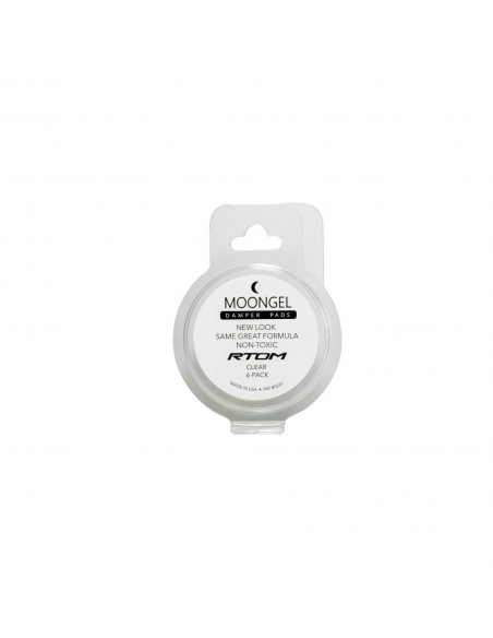 MOONGEL - 6 damper pads
