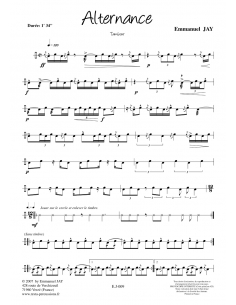 Alternance - Military Drum - Emmanuel JAY