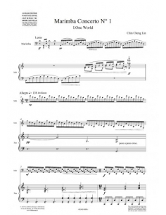 Marimba Concerto N°1. Piano reduction - Chin-Cheng Lin 2