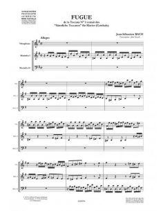 Fugue à trois voix, de la Toccata N° 2 - Jean-Sébastien Bach 2