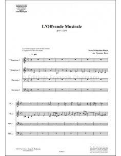 L'Offrande Musicale BWV 1079 - BACH - Quatuor Beat 2