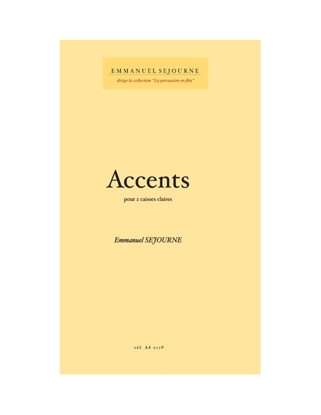 Accents E. Séjourné