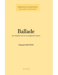 Ballade - E. SEJOURNE