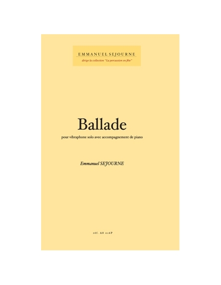 Ballade - E. SEJOURNE