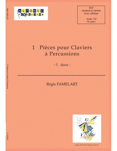 13 Pièces pour Claviers à Percussions - Régis FLAMELART
