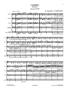 Carmen "Entracte" - Georges BIZET (Arr. Régis FAMELART) 2