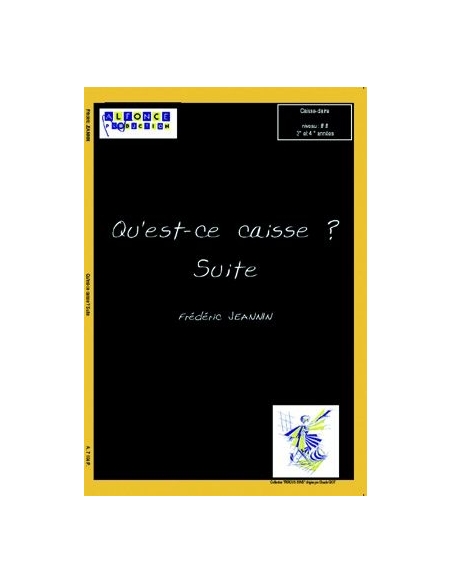 Qu est-ce caisse ? Suite - Frédéric JEANNIN