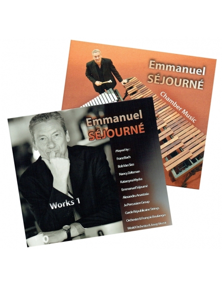 2CDs (Lot) Works 1 + Chamber Music - Emmanuel Séjourné
