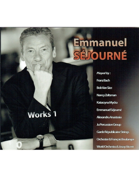 2 Discs - Works 1 + Chamber Music - Emmanuel Séjourné