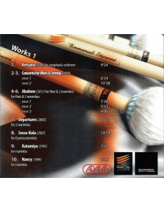2CDs (Lot) Works 1 + Chamber Music - Emmanuel Séjourné 2