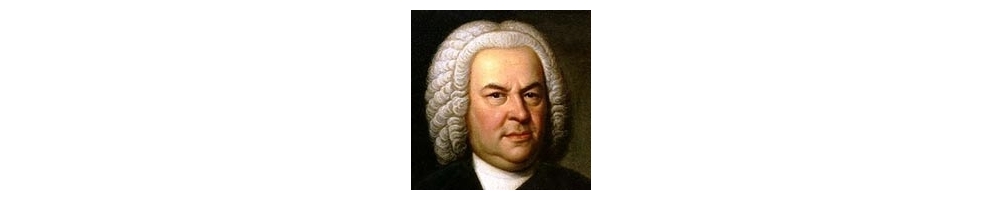 Partitions Jean-Sébastien Bach