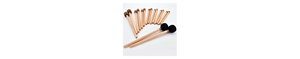 Steel drum and steel pan mallets by Resta-Jay