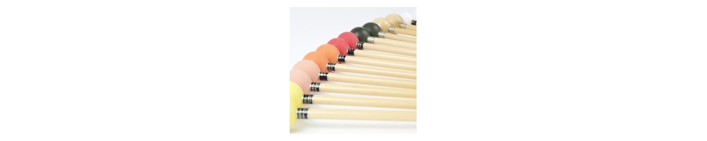 Xylophone and glockenspiel mallets by Resta-Jay Percussions