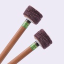 Timpani Mallets Flannel "ORCHESTRA 01F02" Gert François – Soft / Dark and sombre
