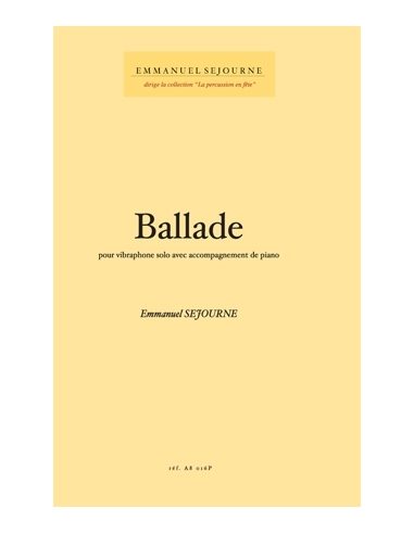 Ballade | SEJOURNE E.